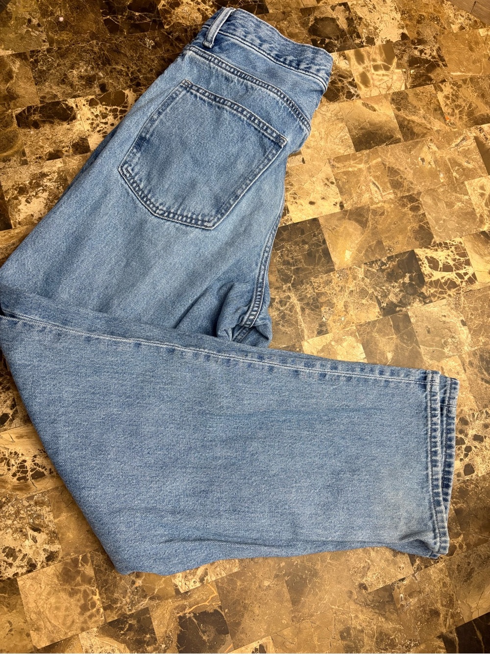 Uniqlo Jeans denim women’s wide leg waist 29 inc small/medium